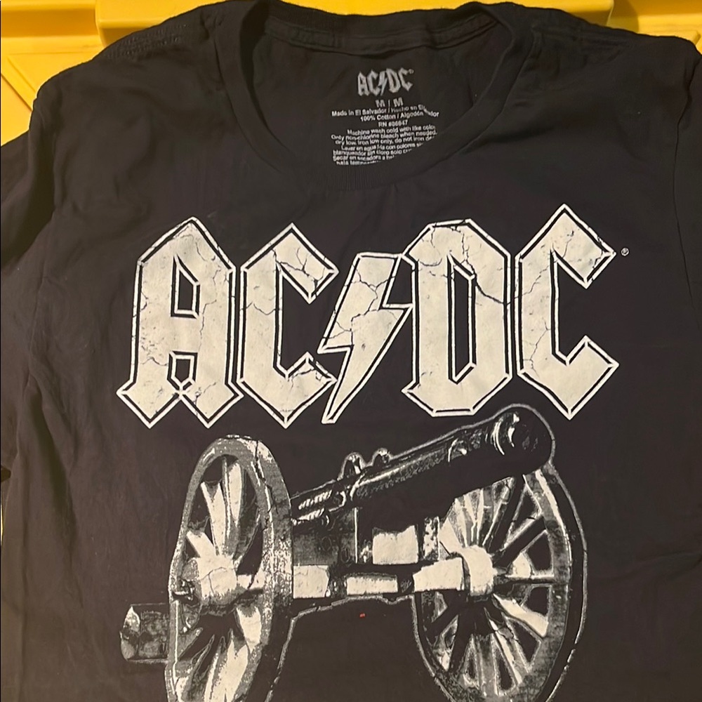 AC/DC Black Men's Shirt